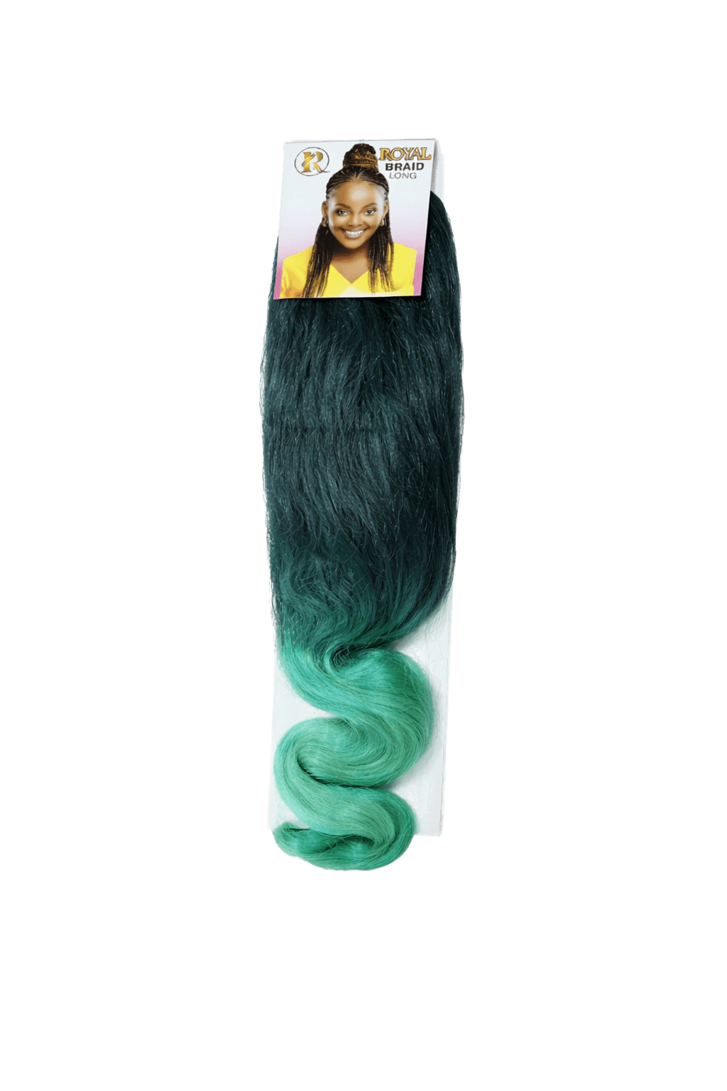ROYAL BRAIDS (Black & Green) hover