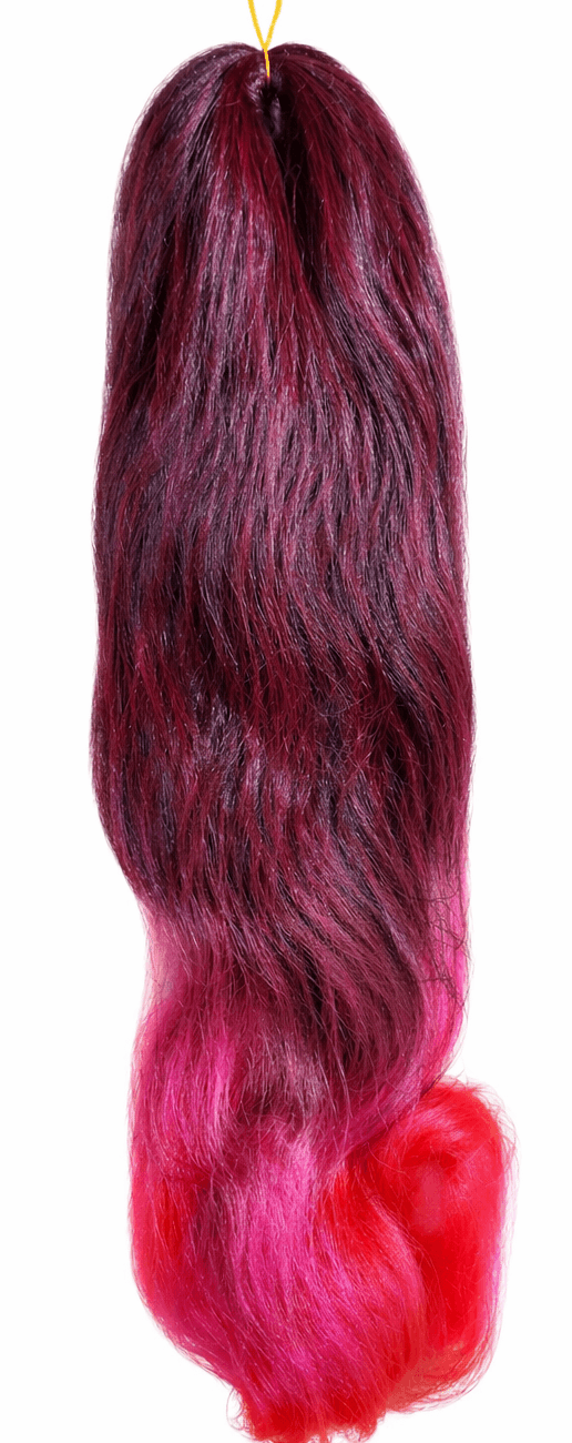 Royal Braids black/red hover